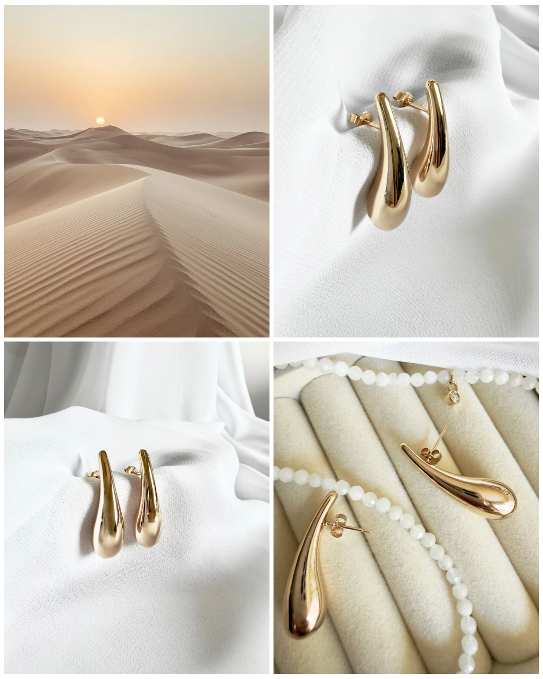 Boucles d’oreilles Dune