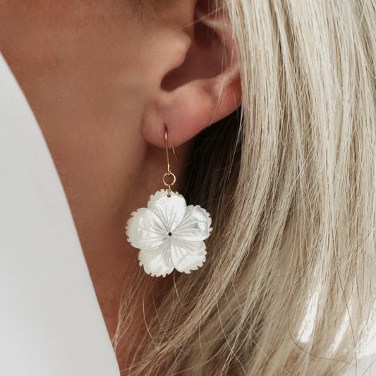 Boucles d’oreilles Églantine