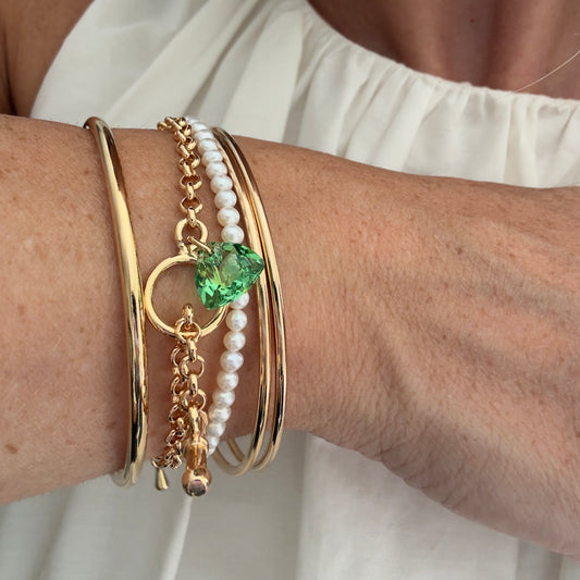 Bracelet Auréa vert