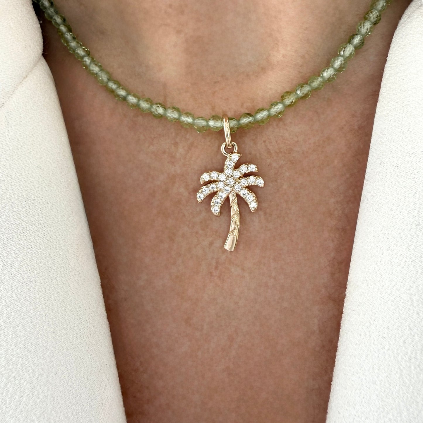 Collier Palma vert