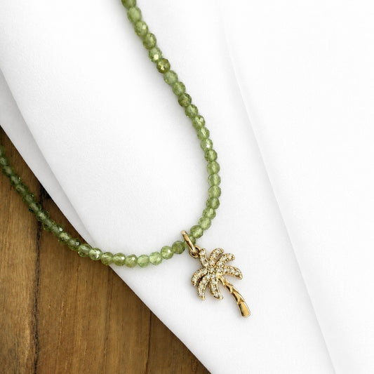 Collier Palma vert