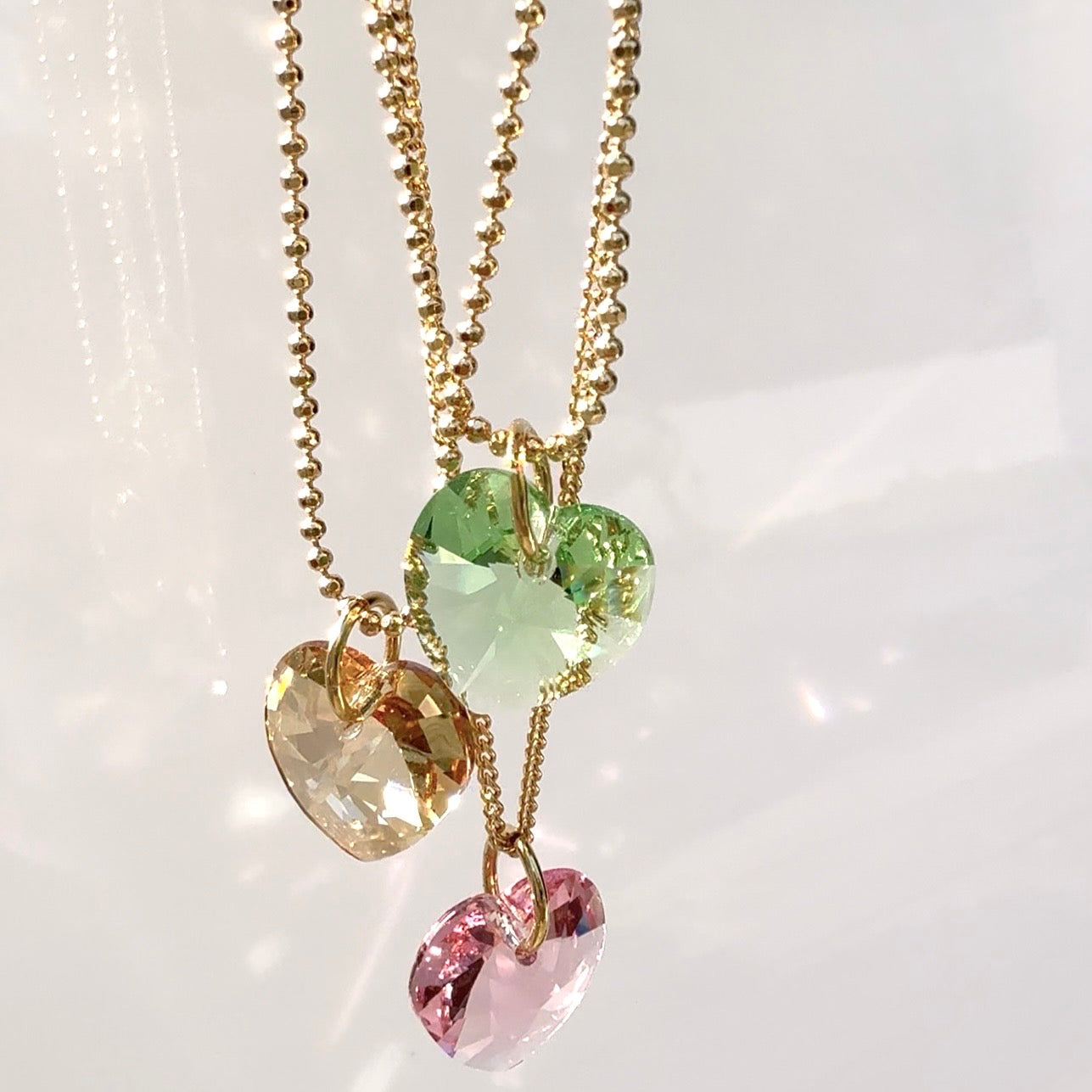 Collier Auréa vert