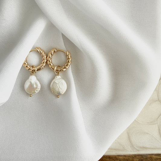 Boucles d’oreilles Opale