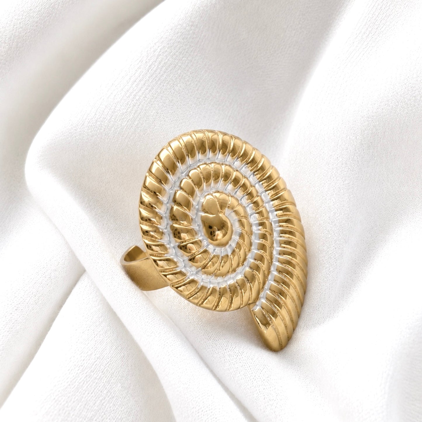 Bague Nautile