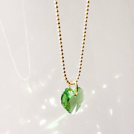 Collier Auréa vert